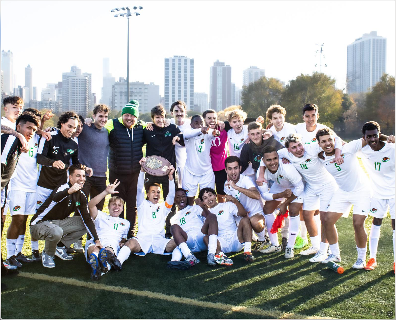 Harry S Truman’s Beloved Falcons are on a winning streak, play Men's Soccer Championship game this Thursday at noon